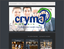 Tablet Screenshot of crymamadrid.com